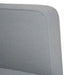 Canapea scaun cu cotiere, gri deschis, 53 cm, textil - WALTI WALTI