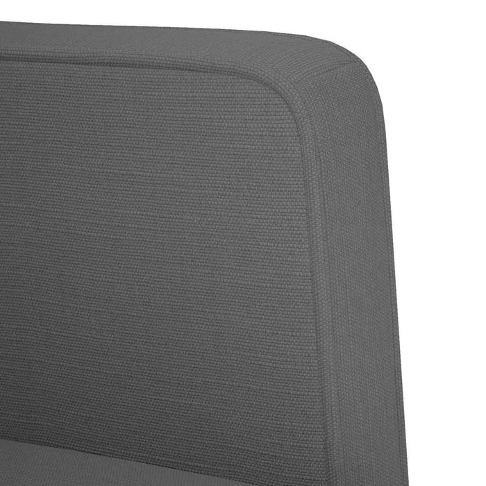 Canapea Scaun cu cotiere Gri închis 53 cm Material - WALTI WALTI
