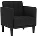 Canapea Scaun cu cotiere, negru, 53 cm, textil - WALTI WALTI