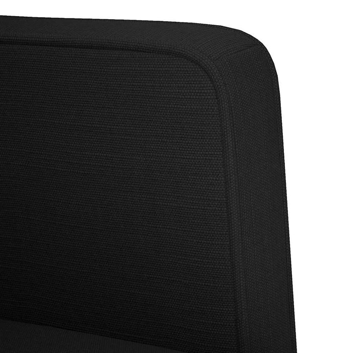 Canapea Scaun cu cotiere, negru, 53 cm, textil - WALTI WALTI