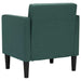 Canapea scaun cu cotiere, verde închis, 53 cm, textil - WALTI WALTI