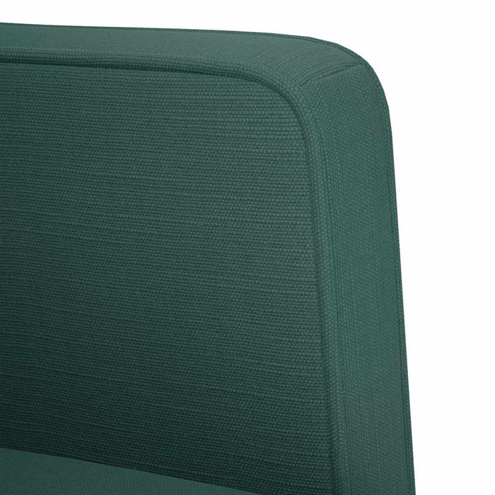 Canapea scaun cu cotiere, verde închis, 53 cm, textil - WALTI WALTI
