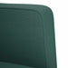 Canapea scaun cu cotiere, verde închis, 53 cm, textil - WALTI WALTI