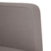 Canapea Scaun cu cotiere, gri taupe, 53 cm, textil - WALTI WALTI