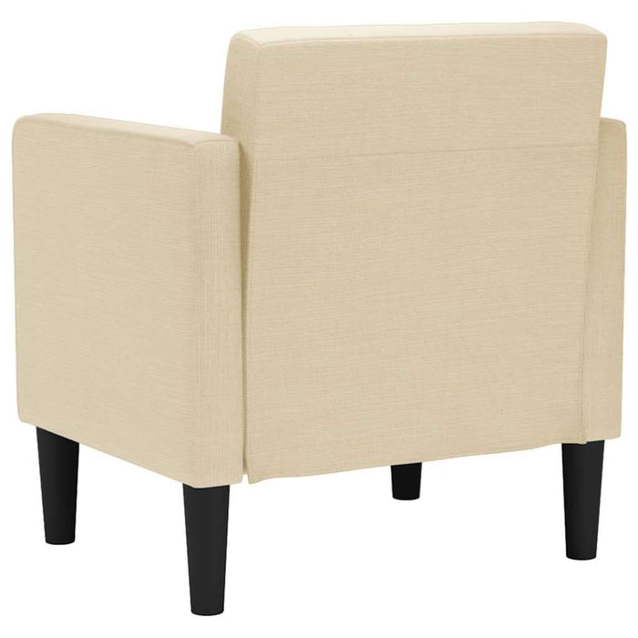 Canapea Scaun cu cotiere, crem, 53 cm, textil - WALTI WALTI