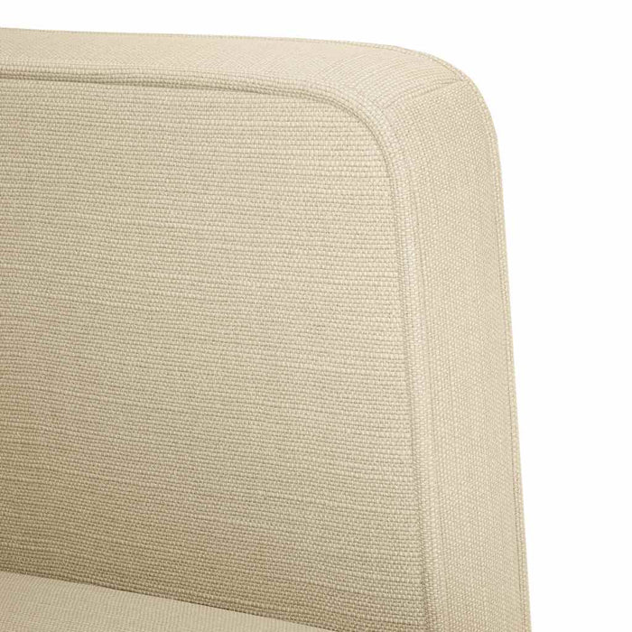Canapea Scaun cu cotiere, crem, 53 cm, textil - WALTI WALTI