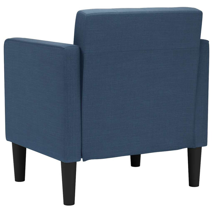 Canapea Scaun cu cotiere, albastru, 53 cm, textil - WALTI WALTI