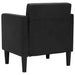 Canapea Scaun cu cotiere, negru, 53 cm, catifea - WALTI WALTI