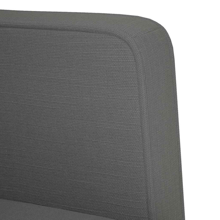 Canapea loveseat, gri închis, 111 cm, textil - WALTI WALTI