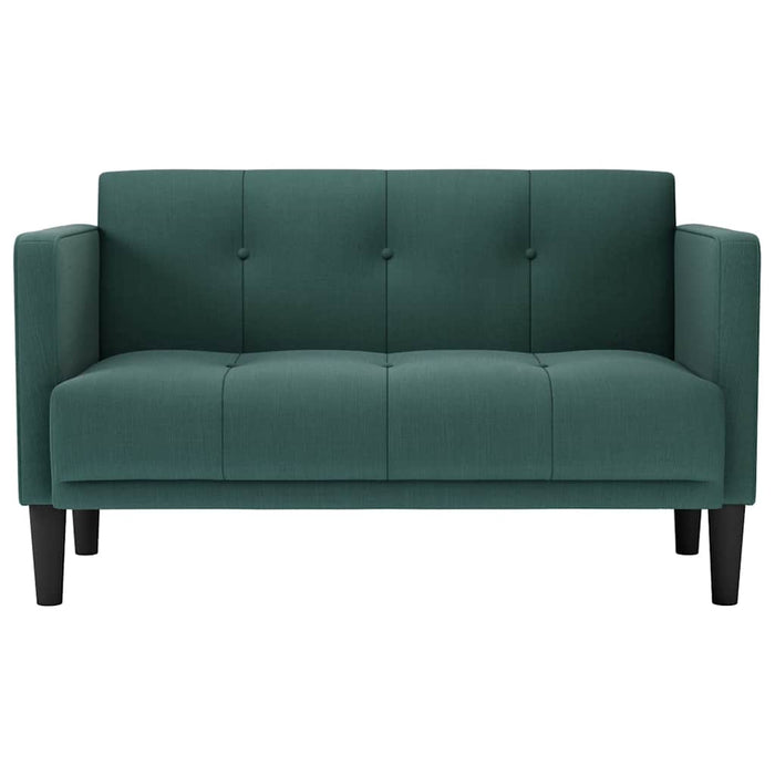 Canapea loveseat, verde închis, 111 cm, textil - WALTI WALTI