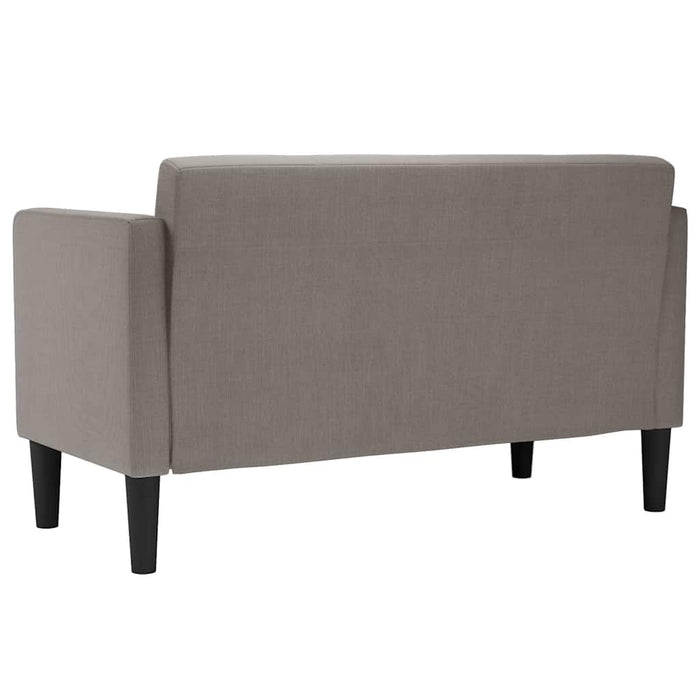 Canapea loveseat, taupe, 111 cm, textil - WALTI WALTI