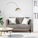 Canapea loveseat, taupe, 111 cm, textil - WALTI WALTI