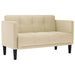 Canapea loveseat, crem, 111 cm, textil - WALTI WALTI