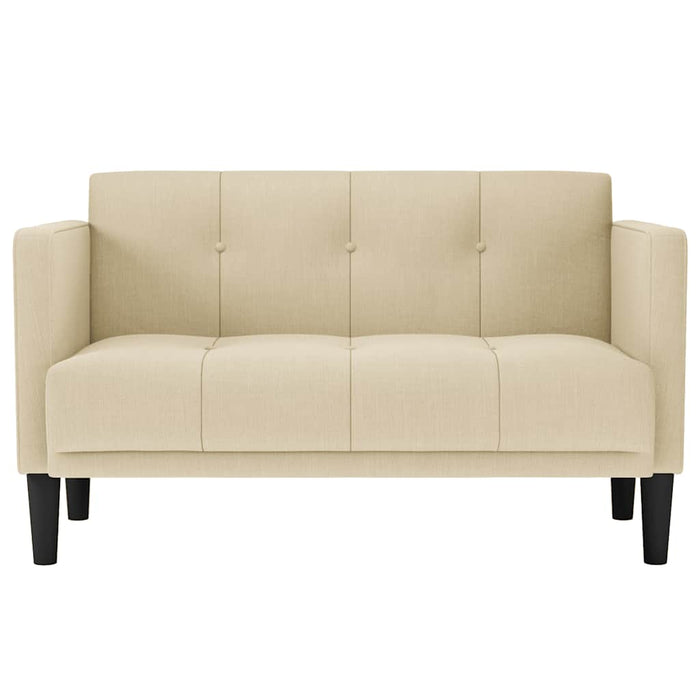 Canapea loveseat, crem, 111 cm, textil - WALTI WALTI