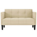 Canapea loveseat, crem, 111 cm, textil - WALTI WALTI
