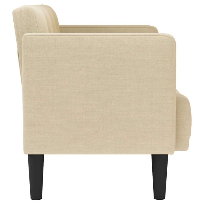 Canapea loveseat, crem, 111 cm, textil - WALTI WALTI