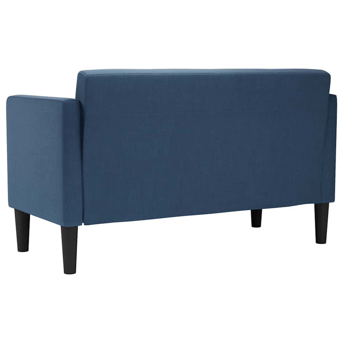 Canapea loveseat, albastru, 111 cm, textil - WALTI WALTI