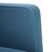 Canapea loveseat, albastru, 111 cm, catifea - WALTI WALTI