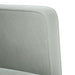 Canapea loveseat, gri deschis, 111 cm, catifea - WALTI WALTI