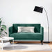 Canapea loveseat, verde închis, 111 cm, catifea - WALTI WALTI