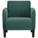 Canapea Scaun cu cotiere Verde Inchis 54 cm Catifea - WALTI WALTI