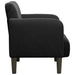 Canapea Scaun cu Cotiere Negru 54 cm Catifea - WALTI WALTI