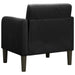 Canapea Scaun cu Cotiere Negru 54 cm Catifea - WALTI WALTI