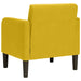 Canapea Scaun cu Cotiere Catifea Galben 54 cm - WALTI WALTI