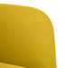 Canapea Scaun cu Cotiere Catifea Galben 54 cm - WALTI WALTI