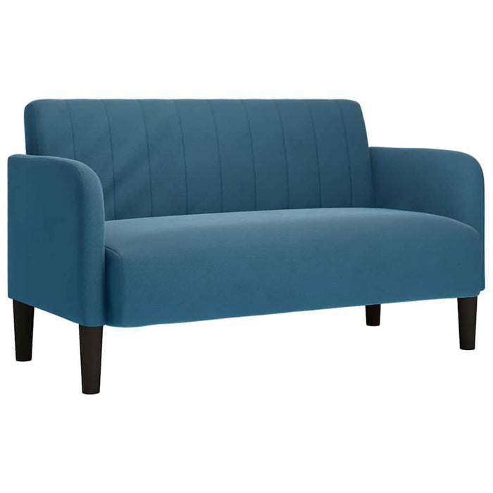 Canapea lovesea albastru 109 cm catifea - WALTI WALTI