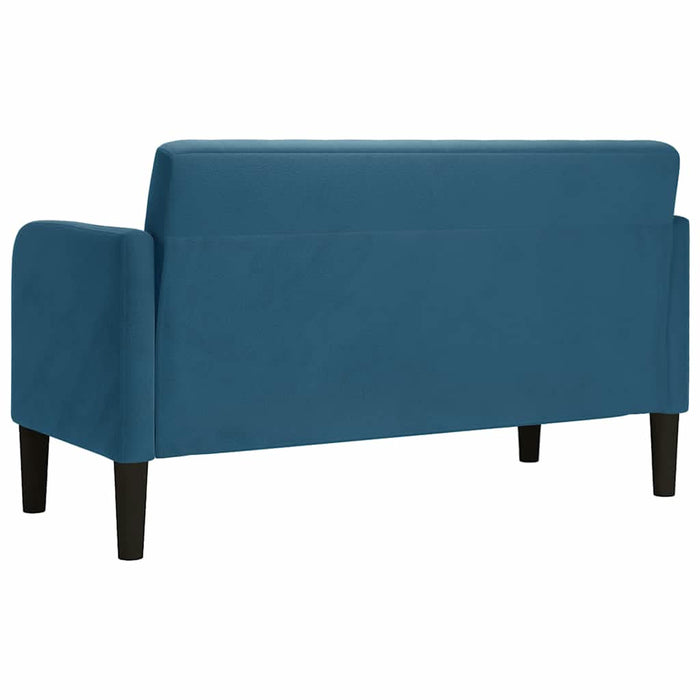 Canapea lovesea albastru 109 cm catifea - WALTI WALTI