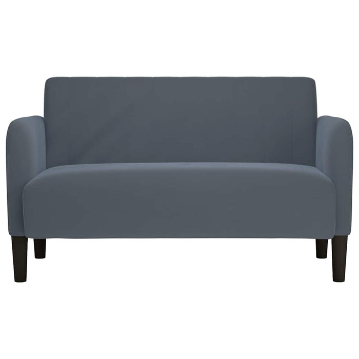 Canapea lovesea gri închis 109 cm catifea - WALTI WALTI