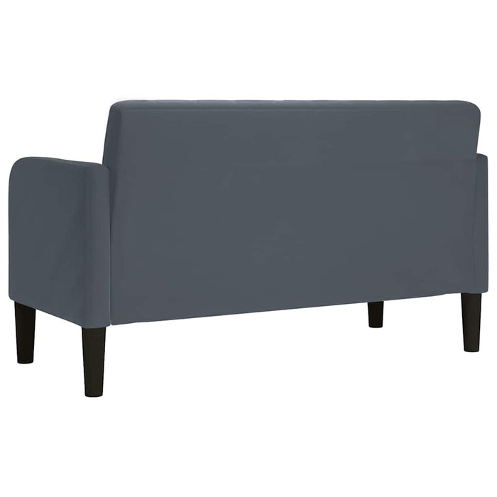 Canapea lovesea gri închis 109 cm catifea - WALTI WALTI