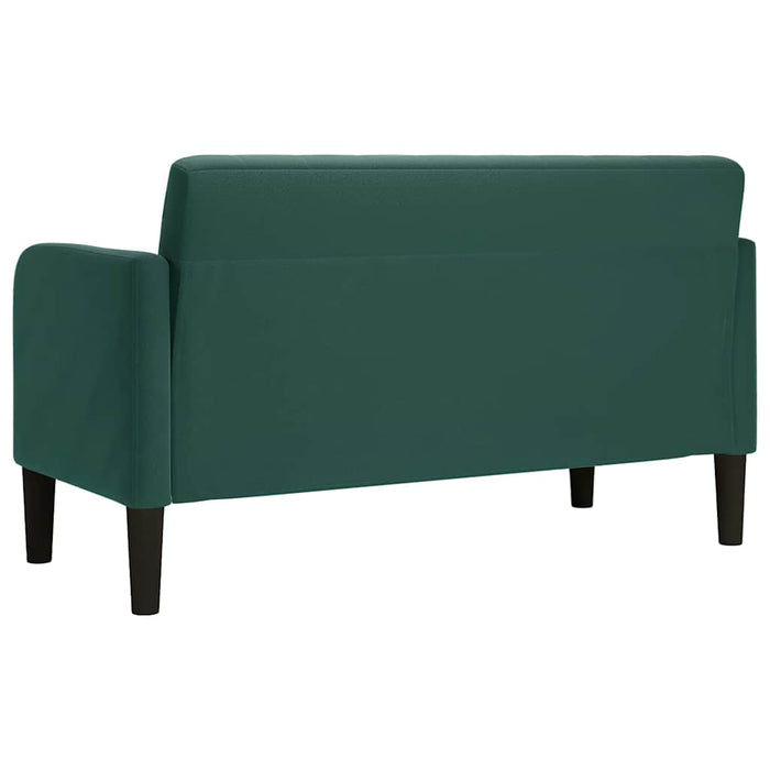 Canapea lovesea verde închis 109 cm catifea - WALTI WALTI