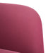 Canapea loveseat rosu vin 109 cm catifea - WALTI WALTI
