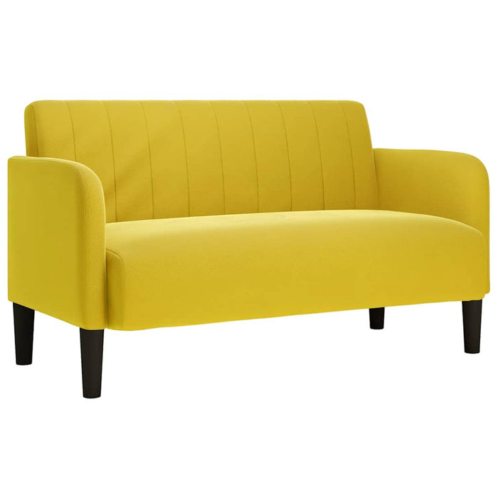 Canapea lovesea galben 109 cm catifea - WALTI WALTI