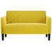 Canapea lovesea galben 109 cm catifea - WALTI WALTI