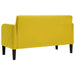 Canapea lovesea galben 109 cm catifea - WALTI WALTI