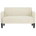 Canapea loveseat crem 109 cm catifea - WALTI WALTI