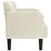 Canapea loveseat crem 109 cm catifea - WALTI WALTI