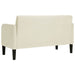 Canapea loveseat crem 109 cm catifea - WALTI WALTI