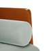 Canapea loveseat cu perne de sustinere gri deschis 110 cm - WALTI WALTI
