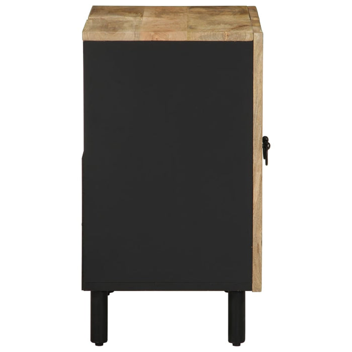 Dulap chiuveta de baie, negru, 62x33x58 cm, lemn masiv de mango - WALTI WALTI