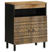 Dulap, 60x33,5x75 cm, lemn masiv de mango brut - WALTI WALTI