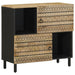 Dulap, 80x33,5x75 cm, lemn masiv de mango brut - WALTI WALTI