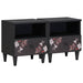 Noptieră 2 pcs Maro 40 x 33 x 46 cm Lemn de mango solid - WALTI WALTI