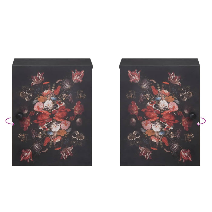 Dulap suspendat Pe perete cu ușă Multicolour 38 x 33,5 x 48 cm - WALTI WALTI
