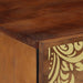 Dulap de noapte Maro miere 40 x 33 x 46 cm Lemn de mango solid - WALTI WALTI