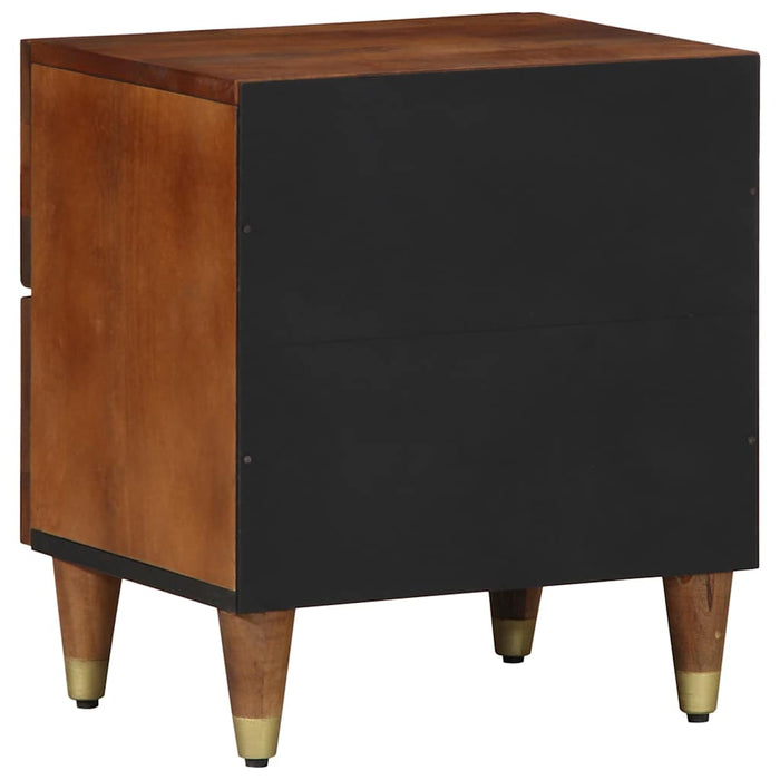 Dulap de noapte Maro miere 40 x 33 x 46 cm Lemn de mango solid - WALTI WALTI