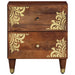 Dulap de noapte Maro miere 40 x 33 x 46 cm Lemn de mango solid - WALTI WALTI